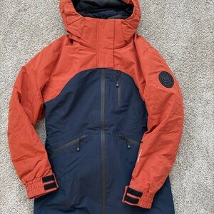 Avalanche Men's Red and Black Ski Jacket